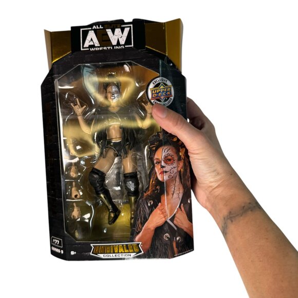 AEW Thunder Rosa #77 Action Figure Unrivaled Series 9 Jazwares Wrestling Wrestle - Picture 9 of 9
